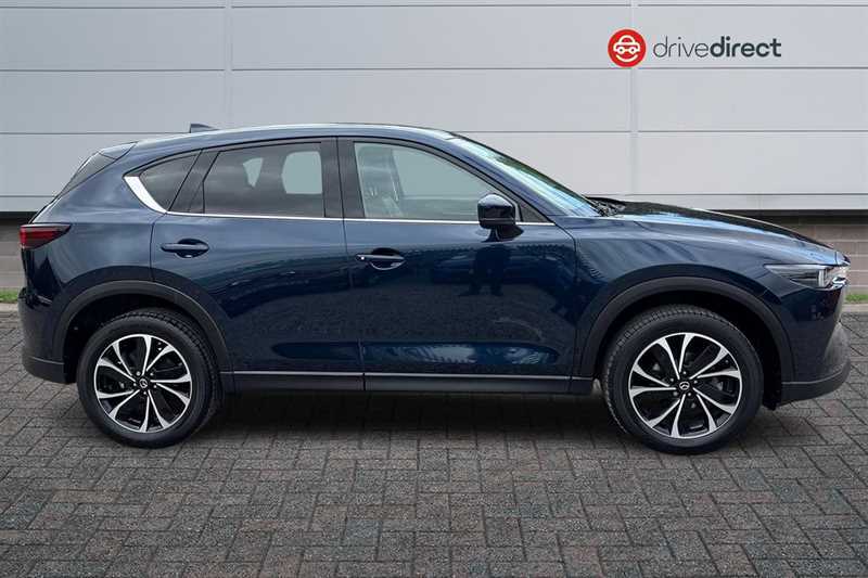 Mazda CX-5 2.0 E-skyactiv G Mhev Exclusive-line Suv Petro LL74JOU Blue #2