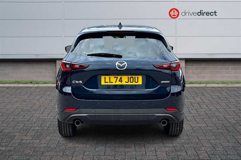 Mazda CX-5 2.0 E-skyactiv G Mhev Exclusive-line Suv Petro LL74JOU Blue #4
