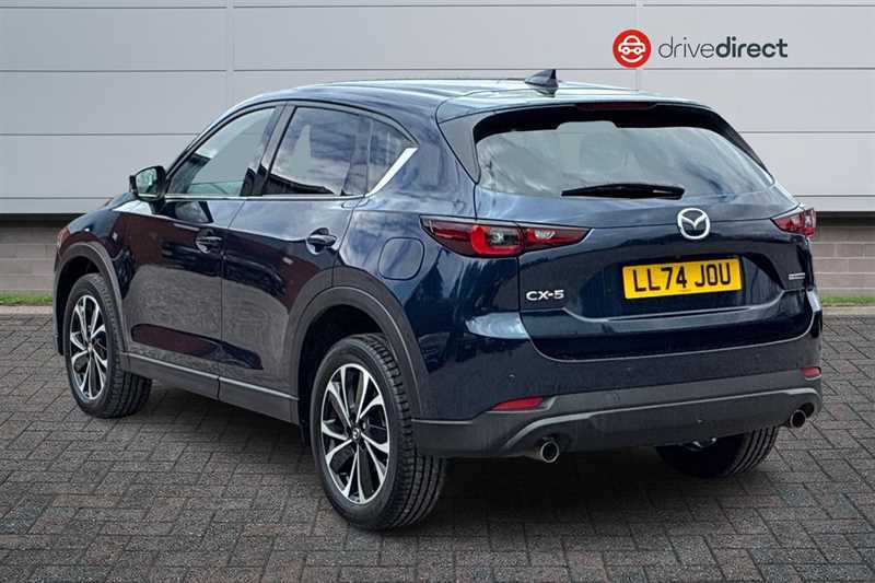 Mazda CX-5 2.0 E-skyactiv G Mhev Exclusive-line Suv Petro LL74JOU Blue #5