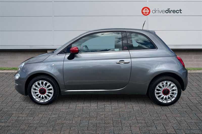 Fiat 500 1.0 Mhev Red Hatchback Euro 6 S NV72OSW Grey #6