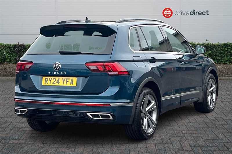 Volkswagen Tiguan 1.5 Tsi R-line Edition Suv Dsg Euro 6 RY24YFA Blue #3