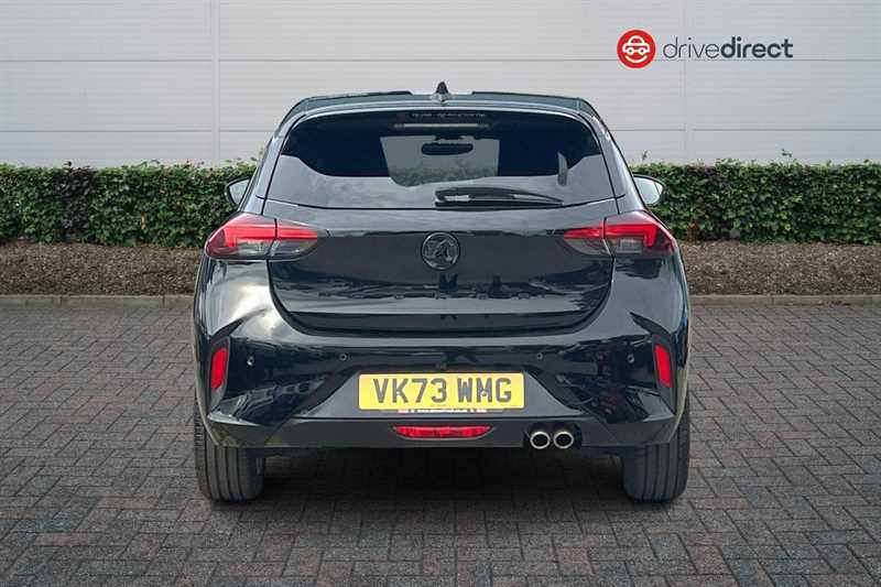 Vauxhall Corsa 1.2 Turbo Ultimate Hatchback Euro VK73WMG Black #4