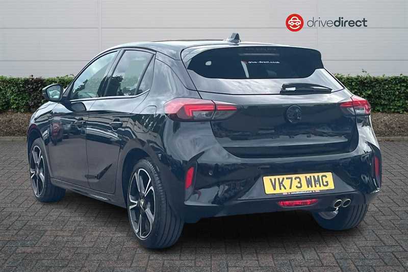 Vauxhall Corsa 1.2 Turbo Ultimate Hatchback Euro VK73WMG Black #5