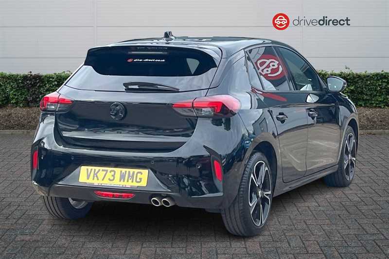 Vauxhall Corsa 1.2 Turbo Ultimate Hatchback Euro VK73WMG Black #3