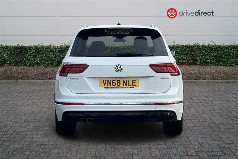 Volkswagen Tiguan 2.0 Tdi R-line Suv Dsg 4Motion Euro 6 VN68NLE White #4