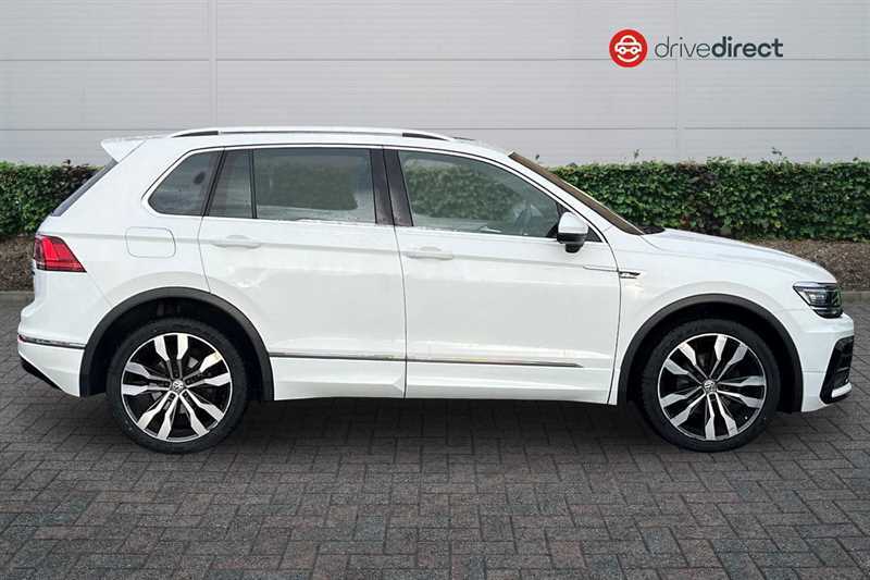 Volkswagen Tiguan 2.0 Tdi R-line Suv Dsg 4Motion Euro 6 VN68NLE White #2