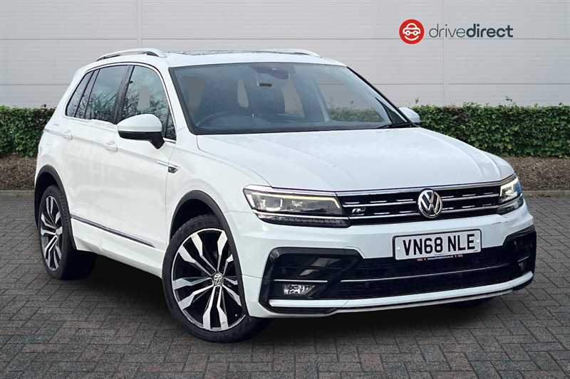 Volkswagen Tiguan 2.0 Tdi R-line Suv Dsg 4Motion Euro 6 White