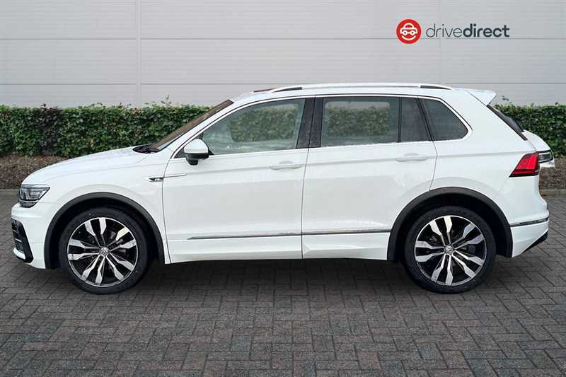 Volkswagen Tiguan 2.0 Tdi R-line Suv Dsg 4Motion Euro 6 VN68NLE White #6