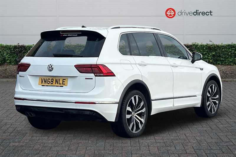 Volkswagen Tiguan 2.0 Tdi R-line Suv Dsg 4Motion Euro 6 VN68NLE White #3