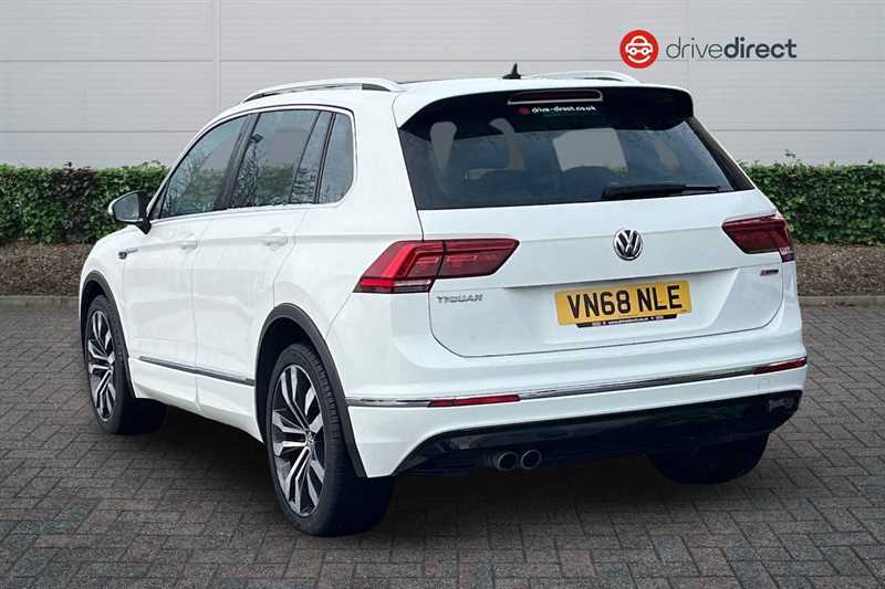 Volkswagen Tiguan 2.0 Tdi R-line Suv Dsg 4Motion Euro 6 VN68NLE White #5