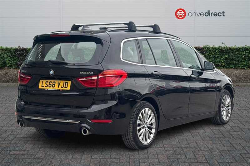 BMW 2 Series Gran Tourer 2.0 220D Luxury Mpv Xdrive Euro 6 LS68VJD Black #3