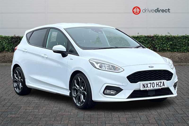 Ford Fiesta 1.0T Ecoboost St-line Edition Hatchback White
