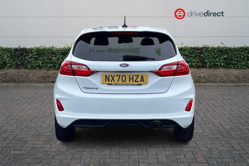 Ford Fiesta 1.0T Ecoboost St-line Edition Hatchback NX70HZA White #4