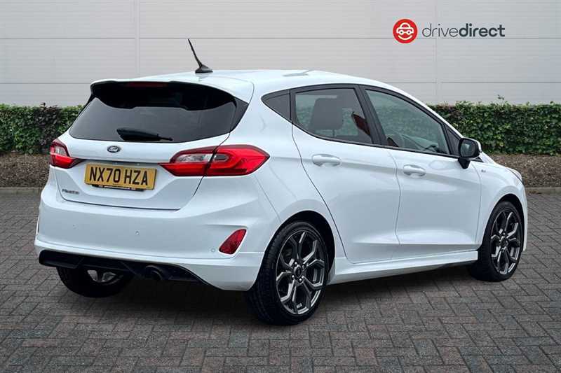 Ford Fiesta 1.0T Ecoboost St-line Edition Hatchback NX70HZA White #3