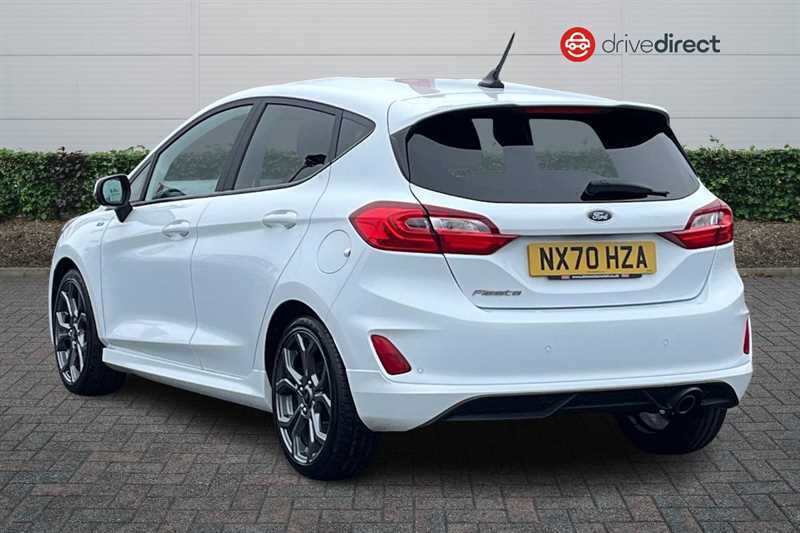 Ford Fiesta 1.0T Ecoboost St-line Edition Hatchback NX70HZA White #5