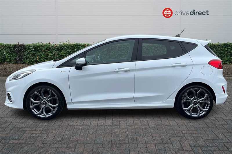 Ford Fiesta 1.0T Ecoboost St-line Edition Hatchback NX70HZA White #6
