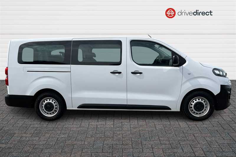 Vauxhall Vivaro 50Kwh Combi Mpv Lwb 9 Seat, 11K White #2