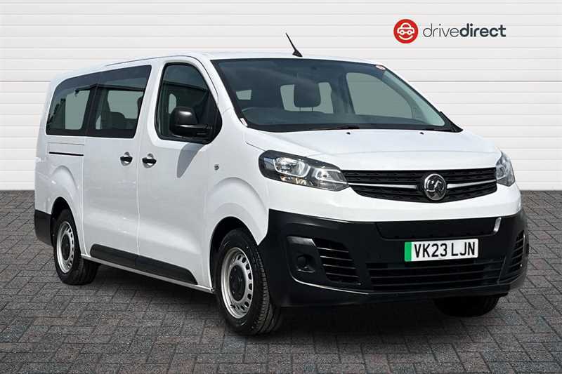 Vauxhall Vivaro 50Kwh Combi Mpv Lwb 9 Seat, 11K White