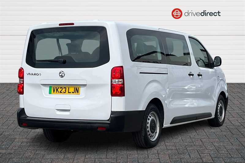 Vauxhall Vivaro 50Kwh Combi Mpv Lwb 9 Seat, 11K White #3
