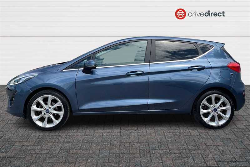 Ford Fiesta 1.0T Ecoboost Gpf Titanium X Hatchback WR20WUX Blue #6