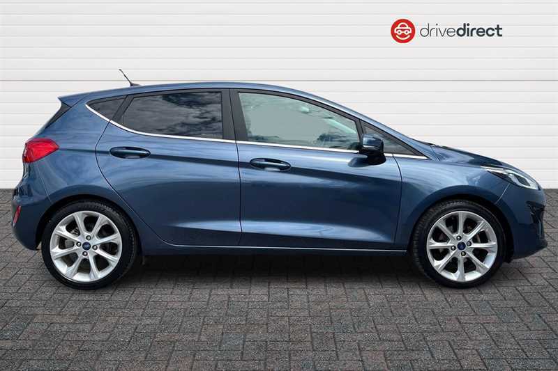 Ford Fiesta 1.0T Ecoboost Gpf Titanium X Hatchback WR20WUX Blue #2