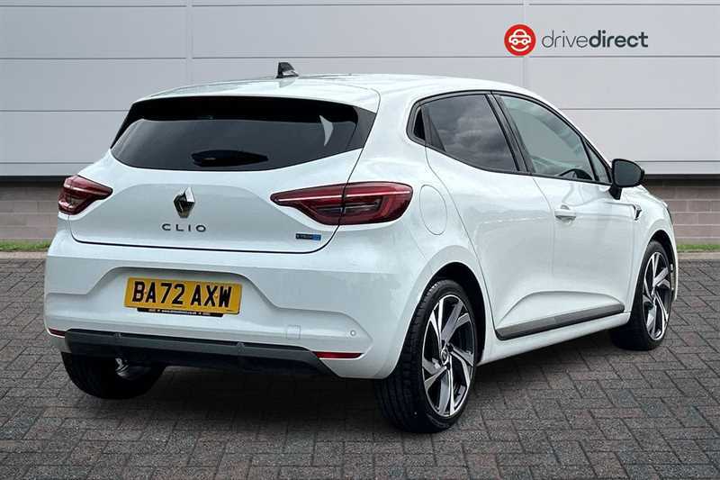 Renault Clio 1.6 E-tech Rs Line Hatchback Hybrid Aut BA72AXW White #3