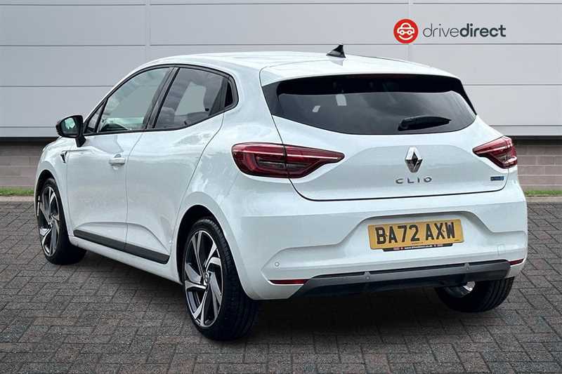 Renault Clio 1.6 E-tech Rs Line Hatchback Hybrid Aut BA72AXW White #5