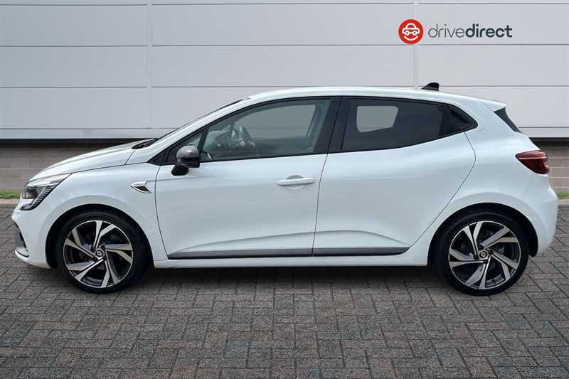 Renault Clio 1.6 E-tech Rs Line Hatchback Hybrid Aut BA72AXW White #6