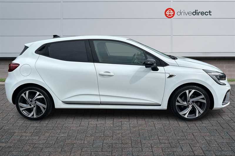 Renault Clio 1.6 E-tech Rs Line Hatchback Hybrid Aut BA72AXW White #2