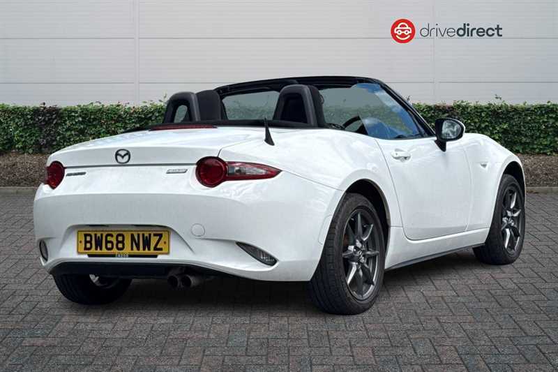 Mazda MX-5 1.5 Skyactiv-g Se Convertible E BW68NWZ White #3