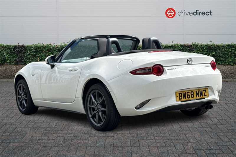 Mazda MX-5 1.5 Skyactiv-g Se Convertible E BW68NWZ White #5