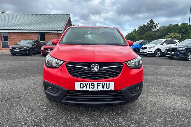 Vauxhall Crossland X 1.2 Turbo Ecotec Gpf Se Nav Suv DY19FVU Red #2