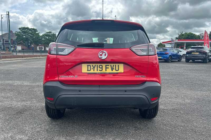 Vauxhall Crossland X 1.2 Turbo Ecotec Gpf Se Nav Suv DY19FVU Red #4