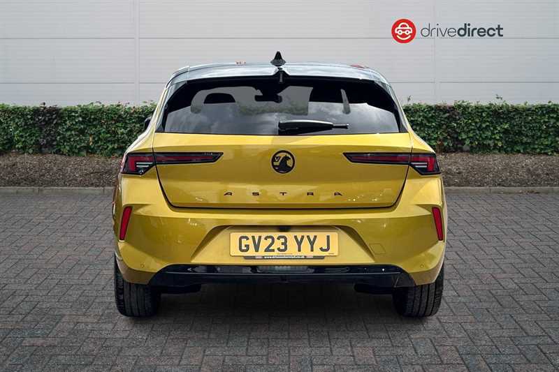 Vauxhall Astra 1.2 Turbo Gs Hatchback Euro 6 Ss GV23YYJ Yellow #4