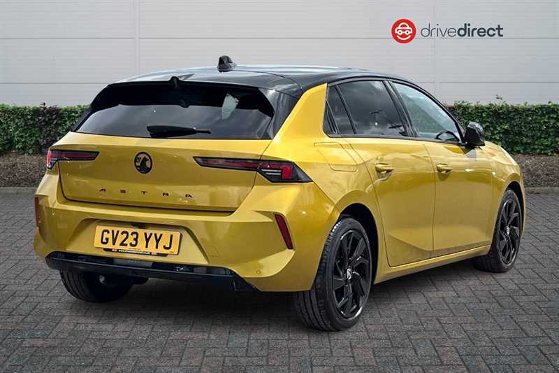 Vauxhall Astra 1.2 Turbo Gs Hatchback Euro 6 Ss GV23YYJ Yellow #3