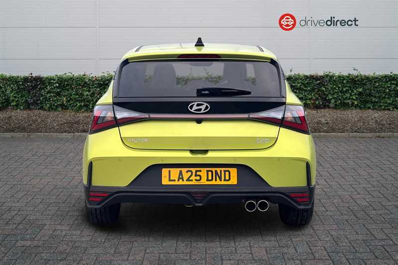 Hyundai I20 1.0 T-gdi N Line S Hatchback Dct Euro 6 LA25DND Green #4