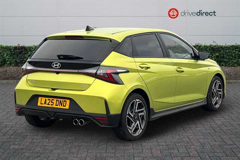 Hyundai I20 1.0 T-gdi N Line S Hatchback Dct Euro 6 LA25DND Green #3