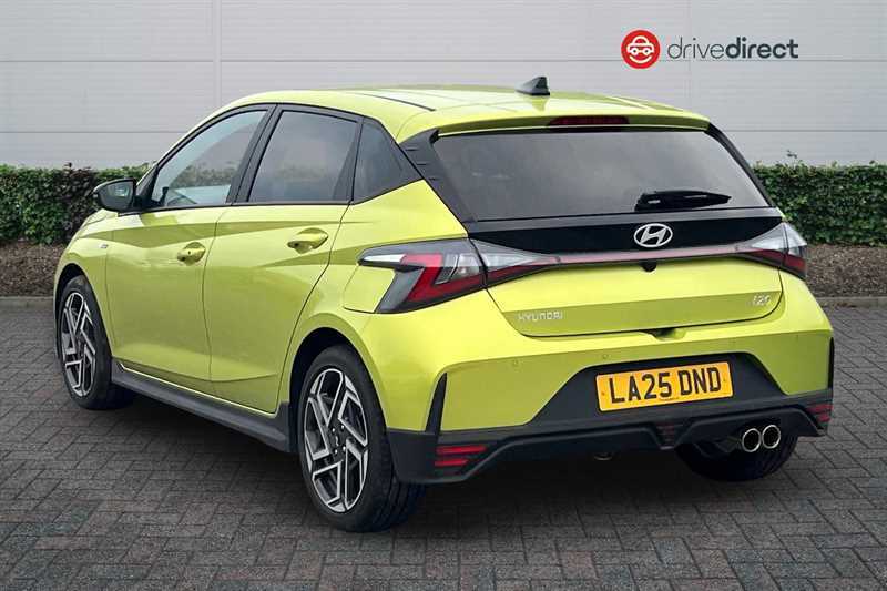 Hyundai I20 1.0 T-gdi N Line S Hatchback Dct Euro 6 LA25DND Green #5