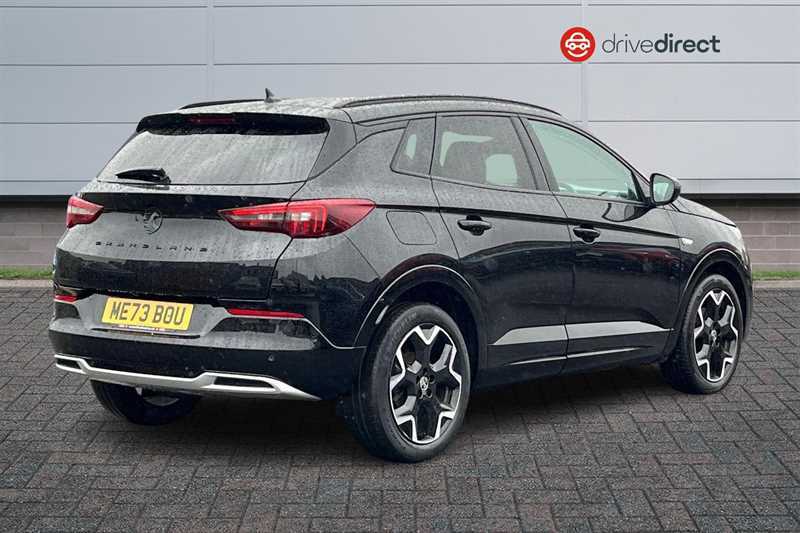 Vauxhall Grandland 1.2 Turbo Ultimate Suv Euro 6 S ME73BOU Black #3