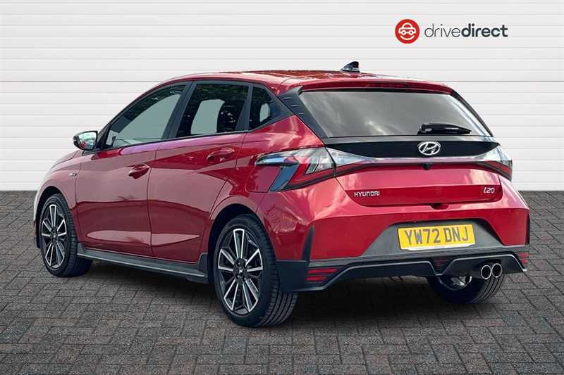 Hyundai I20 1.0 T-gdi Mhev N Line Hatchback Hybrid Red #5