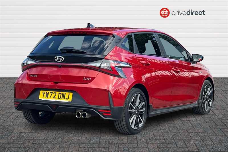 Hyundai I20 1.0 T-gdi Mhev N Line Hatchback Hybrid Red #3