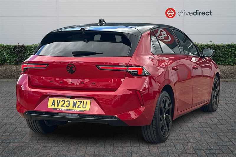Vauxhall Astra 1.2 Turbo Gs Hatchback Euro 6 Ss Red #3