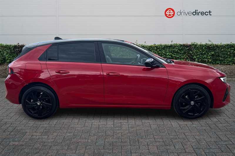 Vauxhall Astra 1.2 Turbo Gs Hatchback Euro 6 Ss Red #2