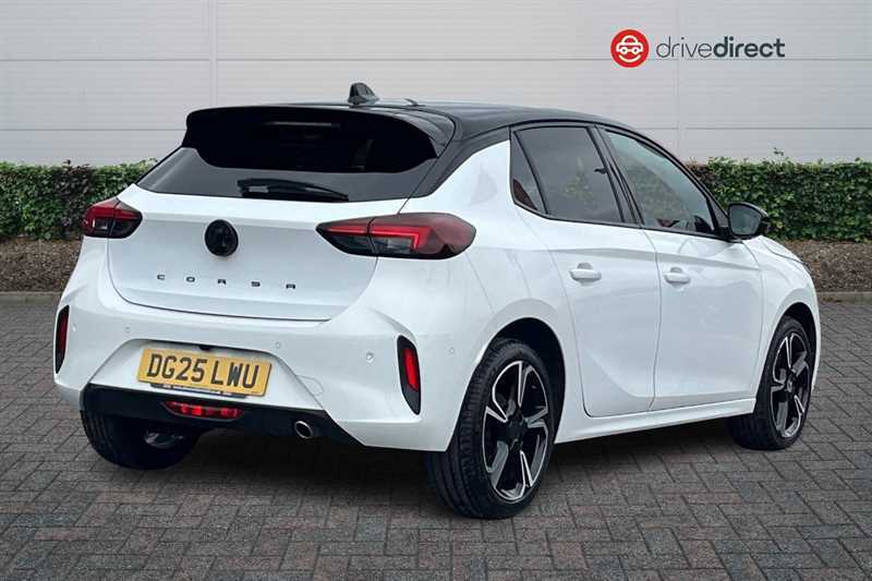 Vauxhall Corsa 1.2 Turbo Ultimate Hatchback Euro DG25LWU White #3