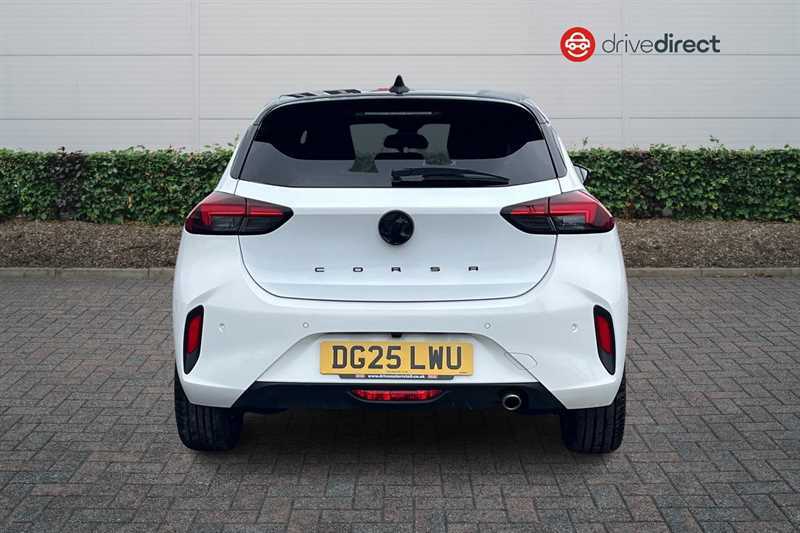 Vauxhall Corsa 1.2 Turbo Ultimate Hatchback Euro DG25LWU White #4