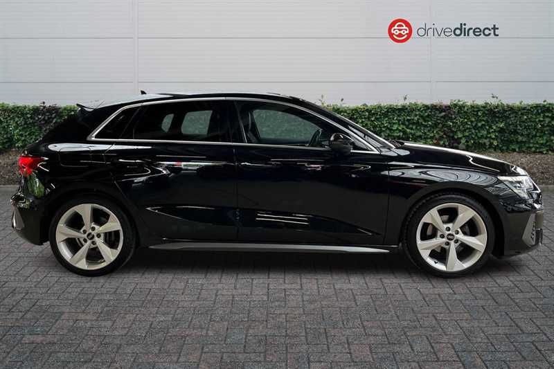 Audi A3 1.5 Tfsi 35 S Line Sportback S Tronic E HJ22UKA Black #2