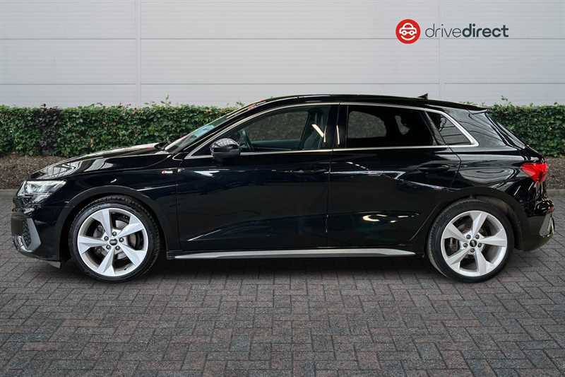 Audi A3 1.5 Tfsi 35 S Line Sportback S Tronic E HJ22UKA Black #6
