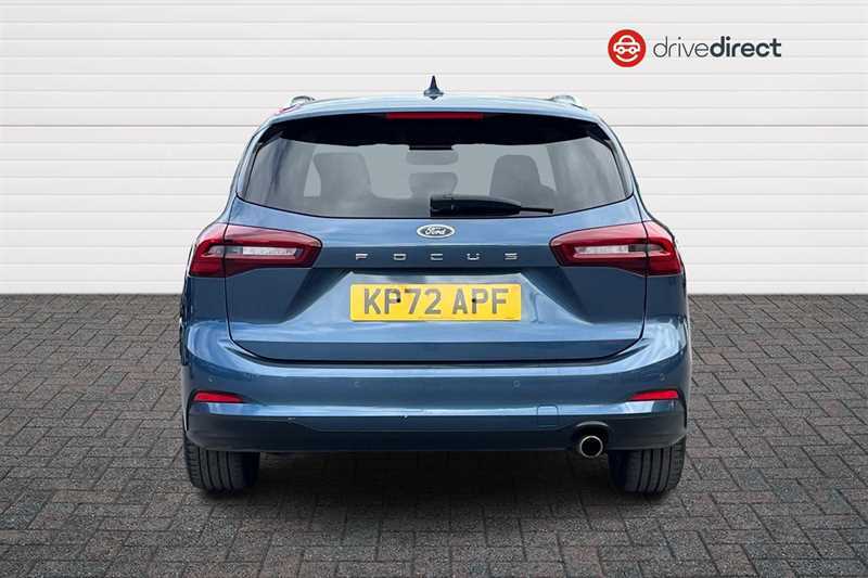 Ford Focus 1.5 Ecoblue Titanium Vignale Estate Aut KP72APF Blue #4
