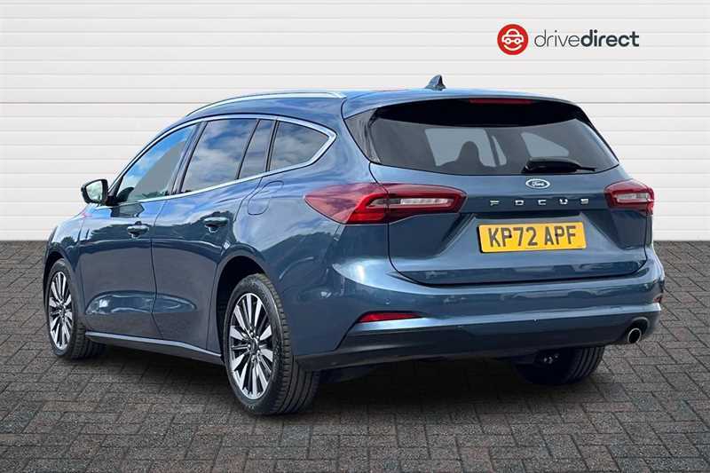 Ford Focus 1.5 Ecoblue Titanium Vignale Estate Aut KP72APF Blue #5