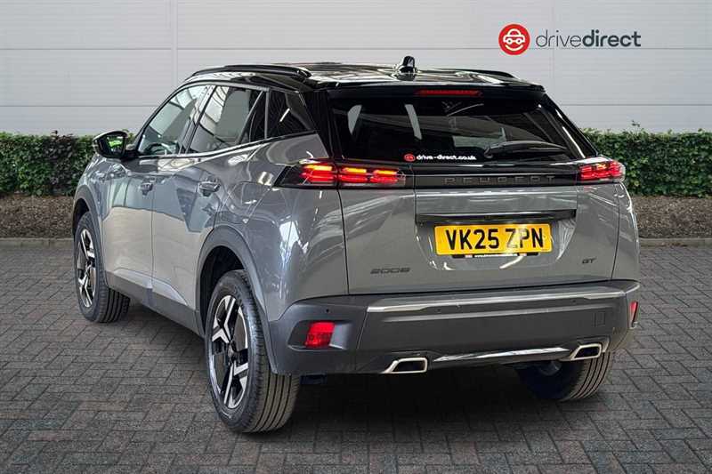 Peugeot 2008 1.2 Puretech Gt Suv Eat Euro 6 Ss 1 VK25ZPN Grey #5